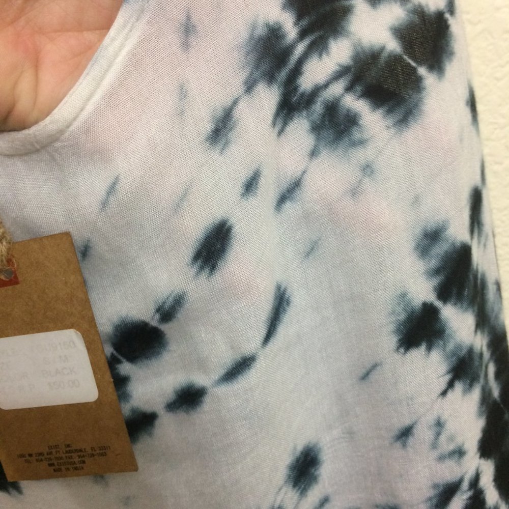 Beach by Exist Tie Dye Coverup Tunic Dress - Picture 10 of 10